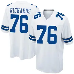 Nike Asim Richards Dallas Cowboys Game White Jersey - Youth