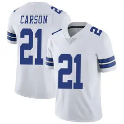 Nike Caelen Carson Dallas Cowboys Limited White Vapor Untouchable Jersey - Men's