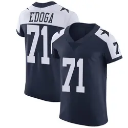 Nike Chuma Edoga Dallas Cowboys Elite Navy Alternate Vapor Untouchable Jersey - Men's