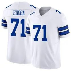 Nike Chuma Edoga Dallas Cowboys Limited White Vapor F.U.S.E. Jersey - Men's