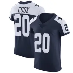 Nike Dalvin Cook Dallas Cowboys Elite Navy Alternate Vapor Untouchable Jersey - Men's