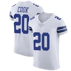 Nike Dalvin Cook Dallas Cowboys Elite White Vapor Untouchable Jersey - Men's