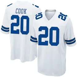 Nike Dalvin Cook Dallas Cowboys Game White Jersey - Youth