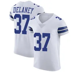 Nike Dee Delaney Dallas Cowboys Elite White Vapor Untouchable Jersey - Men's