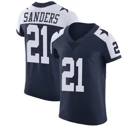 Nike Deion Sanders Dallas Cowboys Elite Navy Alternate Vapor Untouchable Jersey - Men's