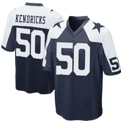 Nike Eric Kendricks Dallas Cowboys Game Navy Blue Throwback Jersey - Men's