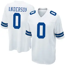 Nike Jack Anderson Dallas Cowboys Game White Jersey - Youth