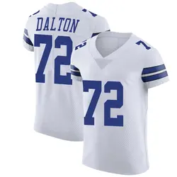 Nike Jalen Dalton Dallas Cowboys Elite White Vapor Untouchable Jersey - Men's