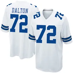 Nike Jalen Dalton Dallas Cowboys Game White Jersey - Youth