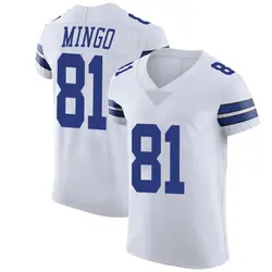 Nike Jonathan Mingo Dallas Cowboys Elite White Vapor Untouchable Jersey - Men's