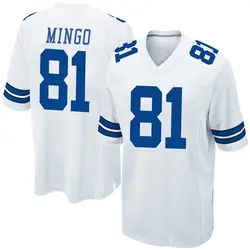 Nike Jonathan Mingo Dallas Cowboys Game White Jersey - Men's