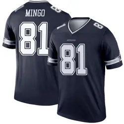 Nike Jonathan Mingo Dallas Cowboys Legend Navy Jersey - Men's