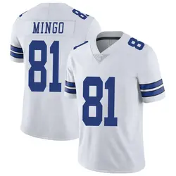 Nike Jonathan Mingo Dallas Cowboys Limited White Vapor Untouchable Jersey - Men's