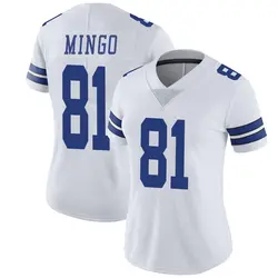 Nike Jonathan Mingo Dallas Cowboys Limited White Vapor Untouchable Jersey - Women's