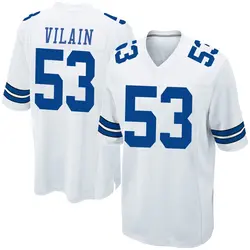 Nike Luiji Vilain Dallas Cowboys Game White Jersey - Men's