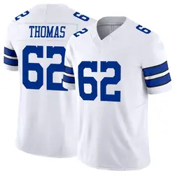 Nike Nathan Thomas Dallas Cowboys Limited White Vapor F.U.S.E. Jersey - Men's