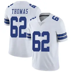 Nike Nathan Thomas Dallas Cowboys Limited White Vapor Untouchable Jersey - Youth