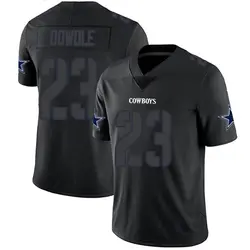 Nike Rico Dowdle Dallas Cowboys Limited Black Impact Jersey - Men's