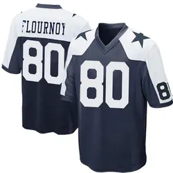 Nike Ryan Flournoy Dallas Cowboys Game Navy Blue Throwback Jersey - Men's