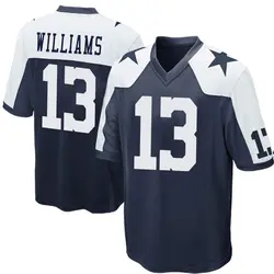 Nike Seth Williams Dallas Cowboys Game Navy Blue Throwback Jersey - Men's