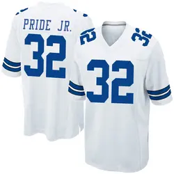 Nike Troy Pride Jr. Dallas Cowboys Game White Jersey - Youth